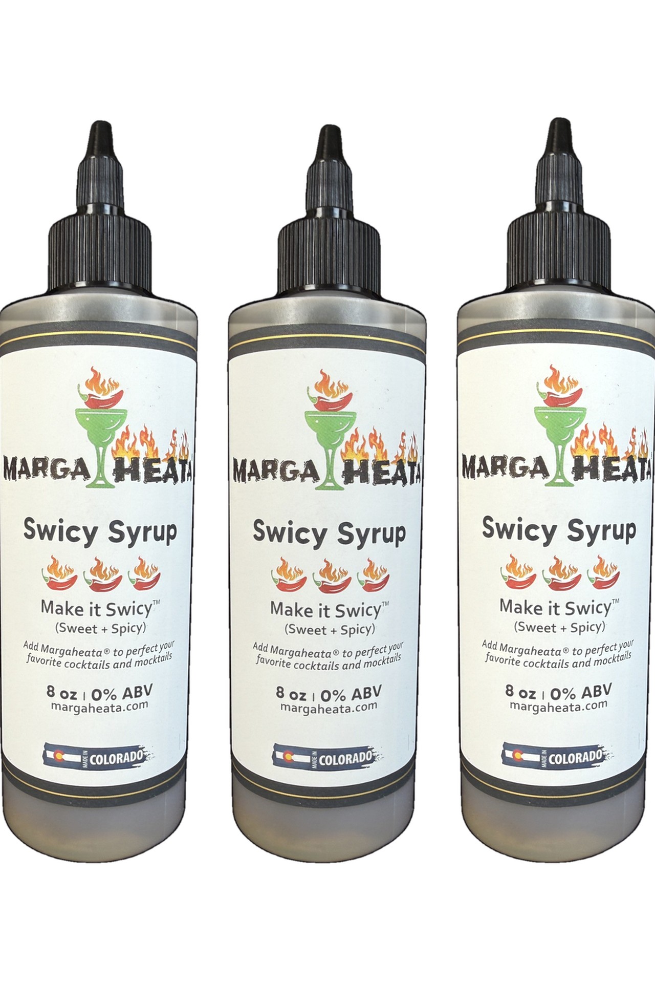 Margaheata® Swicy Syrup 3-Pack 3 x 8 oz